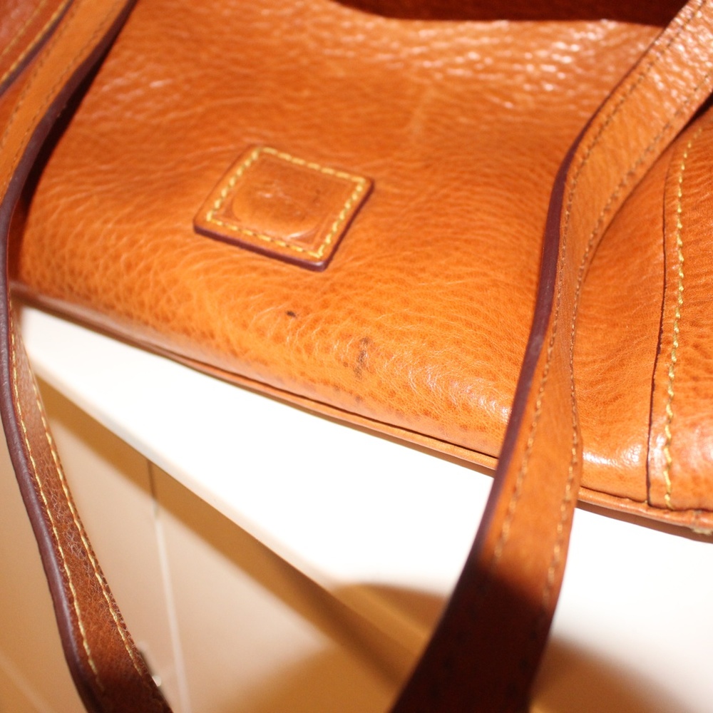 Dooney & Bourke Florentine Smith Bag in natural leather - Picture 9 of 15